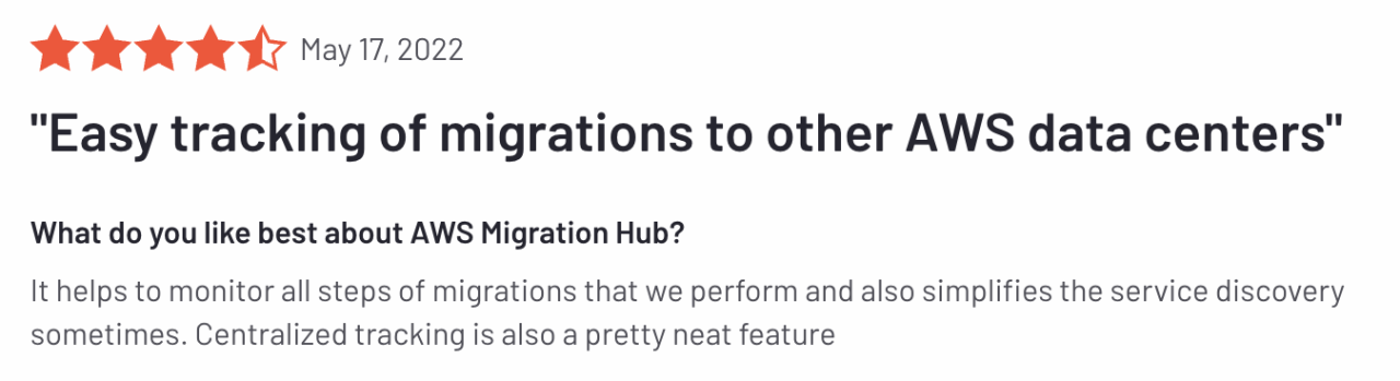 It helps to monitor all steps of migrations that we perform and also simplifies the service discovery sometimes. Centralized tracking is also a pretty neat feature.