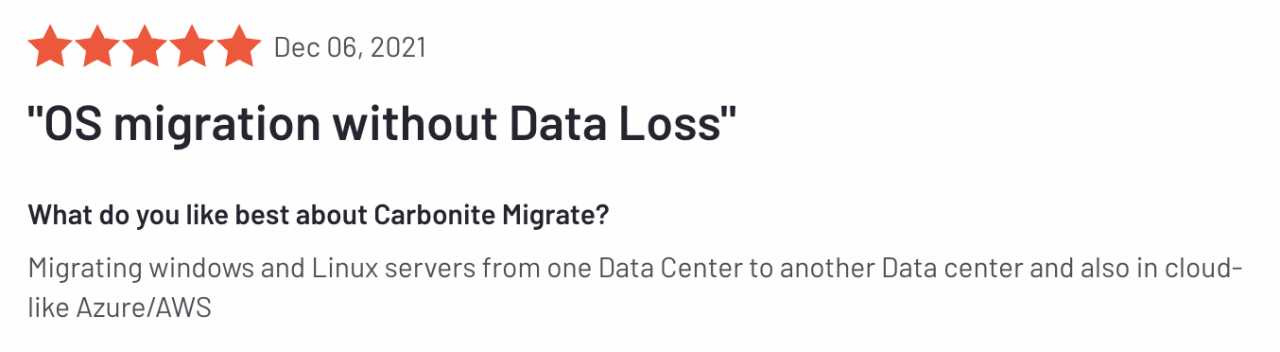 Migrating windows and Linux servers from one Data Center to another Data center and also in cloud-like Azure/AWS.