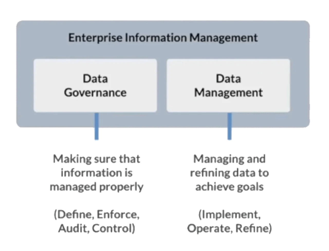 Enterprise Information Management Diagram.